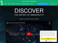 IMMORTALITY - Discover The Secret Of Immortality!