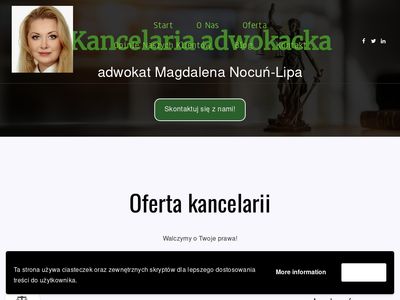 KANCELARIA ADWOKACKA, Adwokat Magdalena Nocuń-Lipa, Lublin