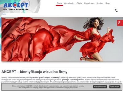 AKCEPT reklama świetlna Warszawa