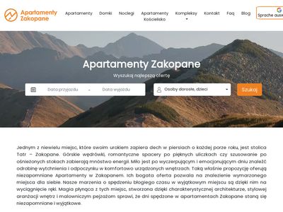 Portal apartamentyzakopane.pl