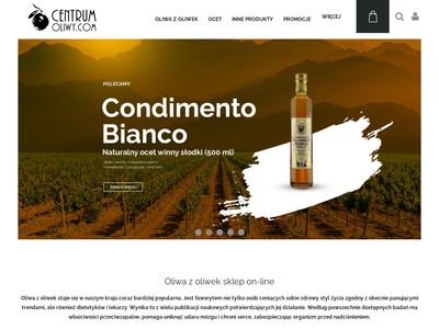 CentrumOLIWY.COM - sklep internetowy - oliwa z oliwek extravergine z Itali