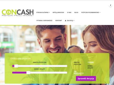 Pożyczki pozabankowe bez BIK - concash.pl