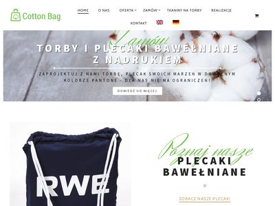Bawełniane torby Łódź - cotton-bag.pl