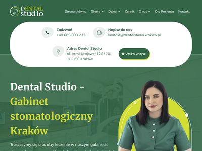 Gabinet stomatologiczny Dental Studio Kraków