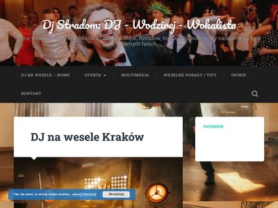 DJ Wodzirej z Krakowa na wesele i inne imprezy