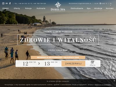 SPA Kołobrzeg, uroda i zdrowie nad morzem