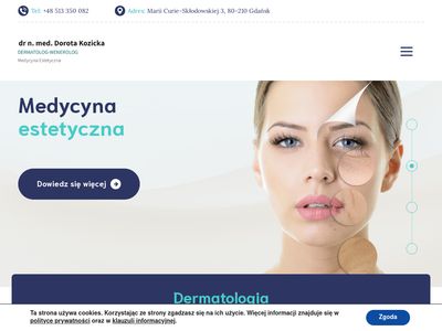 Dermatolog Gdańsk - drkozicka.pl