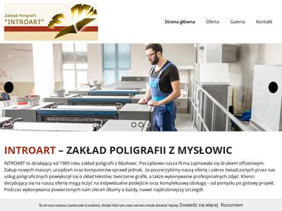 INTROART druk folderów Mysłowice
