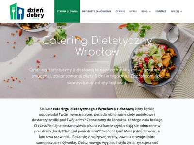 www.dziendobry.catering catering dietetyczny