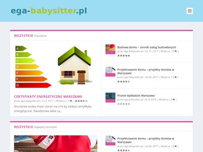 www.ega-babysitter.pl Opieka do dziecka