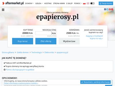 Rozmaite akcesoria - epapierosy.pl