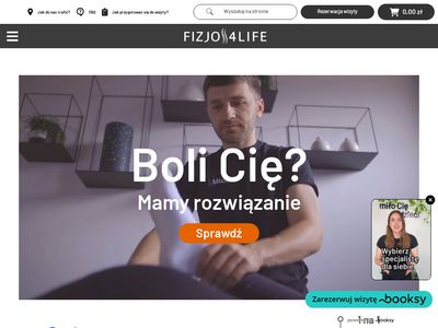 FIZJO4life Warszawa - Rehabilitacja kręgosłupa