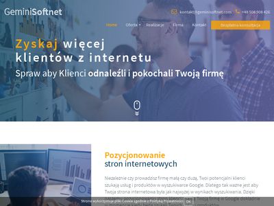 GeminiSoftnet tworzenie stron www