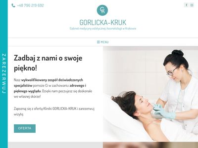 Gabinet Kosmetologii i Medycyny Estetycznej Gorlicka-Kruk