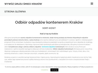 Odbiór gruz Kraków