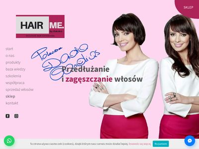 Clip-in włosy - hairme.pl