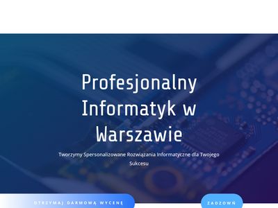 Informatyk Warszawa