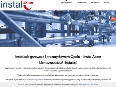 www.instalakme.opole.pl instalacje przemysłowe