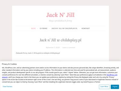 Blog o produktach Jack N' Jill