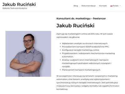Jakub Ruciński Blog