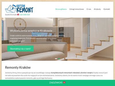 KapitanRemont.pl - remonty domów Kraków