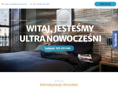 Klimatyzacja Wrocław - Wentylacja Wrocław - KLIMAVIP Rafał Nowicki