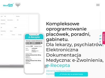 Medfile - Elektroniczna Dokumentacja Medyczna