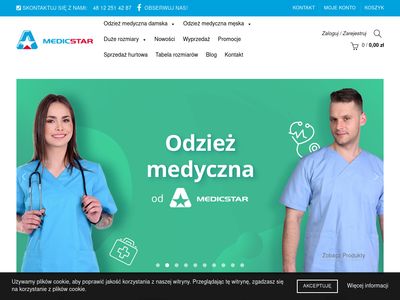Medicstar.pl - odzież medyczna, odzież lekarska