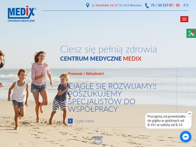 Medix. Centrum diagnostyki medycznej rtg wrocław