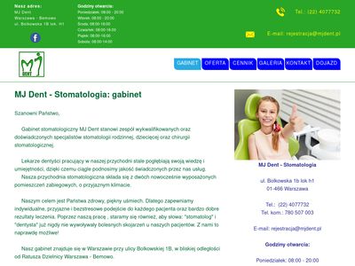 Stomatologia, Warszawa Bemowo - MJ Dent