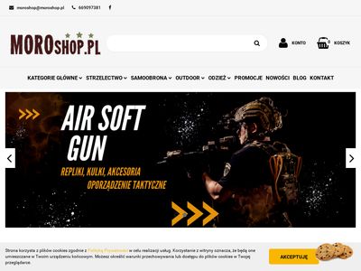 Moroshop - sklep internetowy z wyposażeniem taktycznym