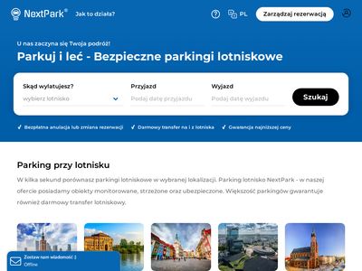 Parking lotnisko Gdańsk - nextpark.pl