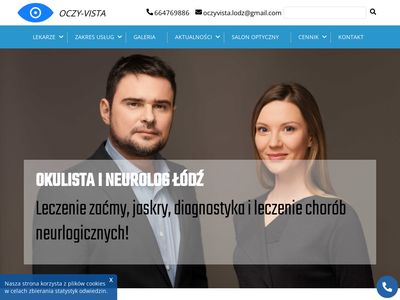 Okulista Łódź - neurolog online Oczyvista