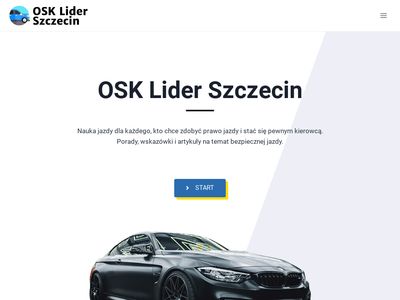 Nauka jazdy Szczecin - osk-lider-szczecin.pl