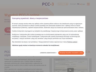 Wypełnij PCC 3 online