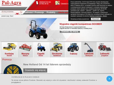 Pol-Agra sp.j. Autoryzowany dealer ciągników i maszyn rolniczych ciągniki rolnicze