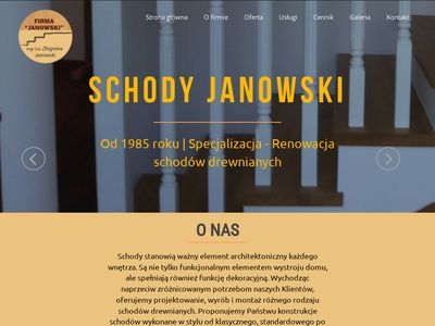 Schody Janowski - Schody drewniane