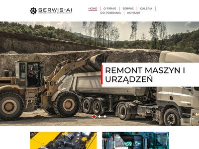 Naprawa silników maszyn budowlanych - serwis-ai.pl