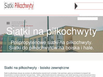 SiatkiPilkochwyty.pl - piłkochwytom