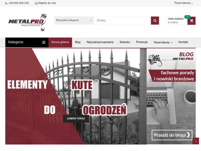 sklep.metalpro.pl - zawiasy regulowane do bram