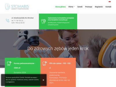 Gabinetów stomatologicznych we Wrocławiu