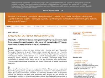 Blog transkryptor.pl