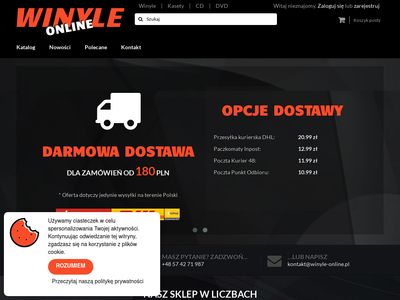 Sklep muzyczny - winyle-online.pl