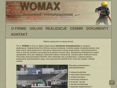Piaskowanie powierzchni - Womax