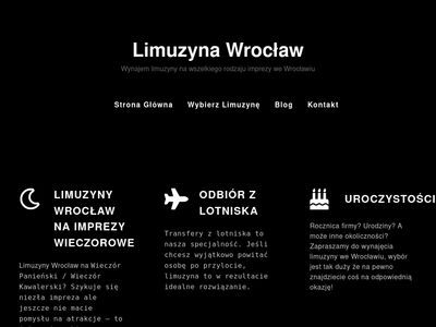 Wynajem limuzyny - Wrocław
