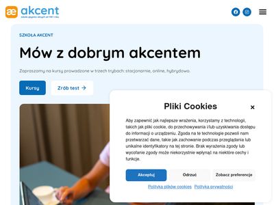 Akcent - kursy językowe Poznań, angielski, niemiecki