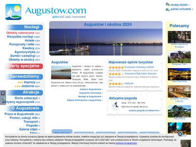 Augustów noclegi (hotele, apartamenty, domki, campingi, wille, pensjonaty)