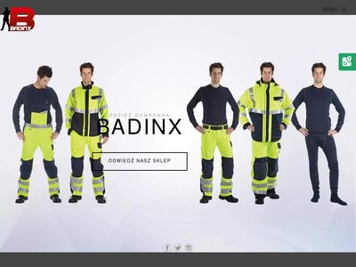 www.badinx.com Odzież robocza