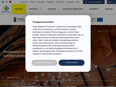 Sufity podwieszane cena - BarwaSystem.pl