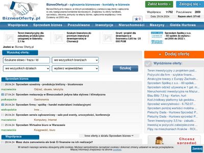 BiznesOferty.pl - szukam wspólnika, handlowców